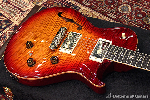 PRS P245 SemiHollow Artist Package 2016 NAMM MODEL Dark Cherry Sunburst Piezo DCS Champion Sample Limited 限定