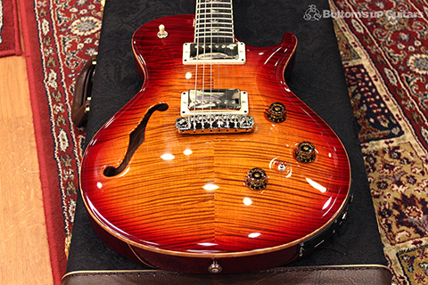 PRS P245 SemiHollow Artist Package 2016 NAMM MODEL Dark Cherry Sunburst Piezo DCS Champion Sample Limited 限定