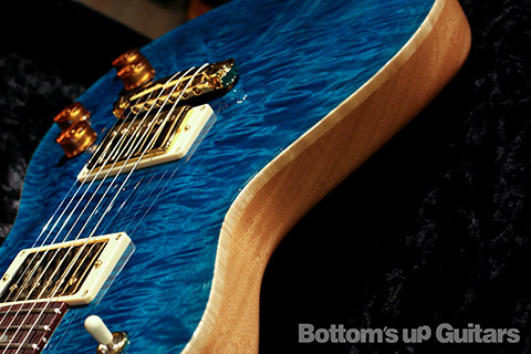 PRS 2004 NAMM Singlecut Artist Package Quilt - Blue Matteo -