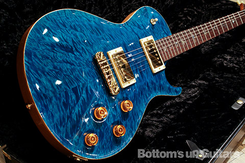 PRS 2004 NAMM Singlecut Artist Package Quilt - Blue Matteo -