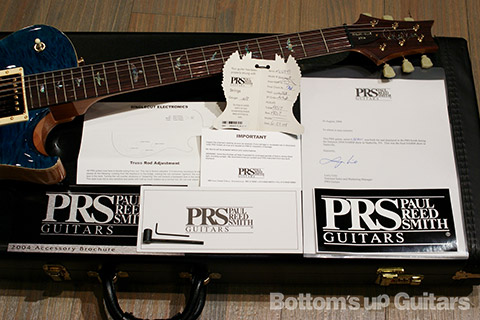 PRS 2004 NAMM Singlecut Artist Package Quilt - Blue Matteo -