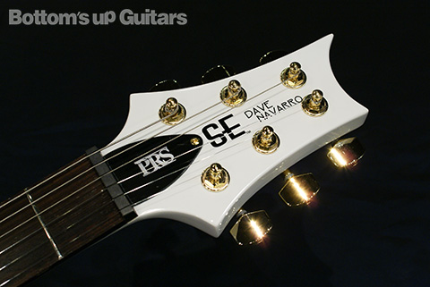 PRS SE Dave Navarro Signature -Jet White- 【純白 & ゴールドハードウェア】