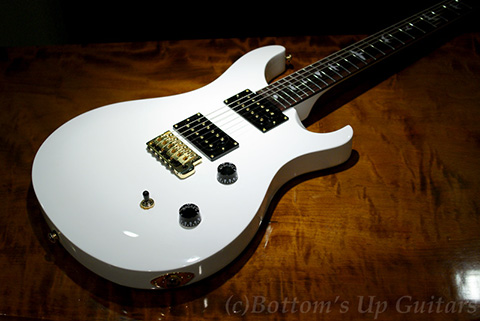 PRS SE Dave Navarro Signature -Jet White- 【純白 & ゴールドハードウェア】