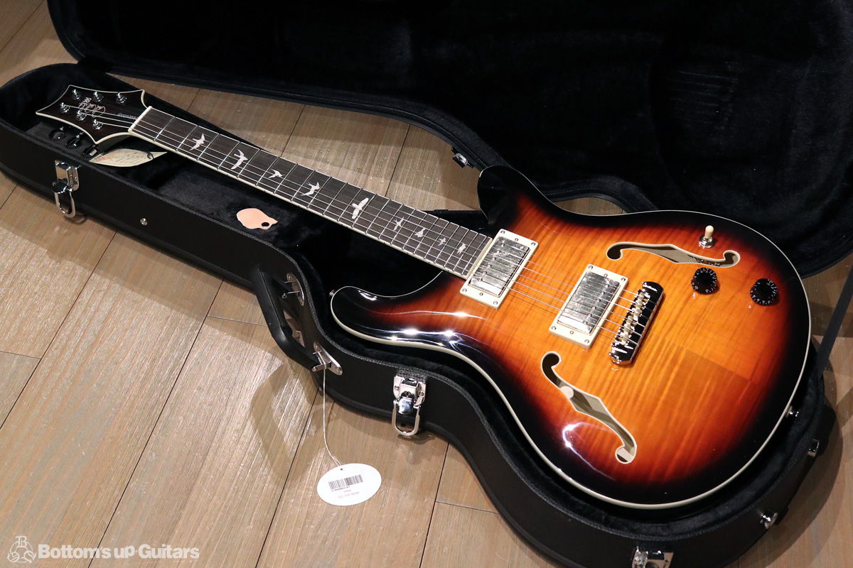 Paul Reed Smith SE Hollowbody II - Tri-Color Sunburst -