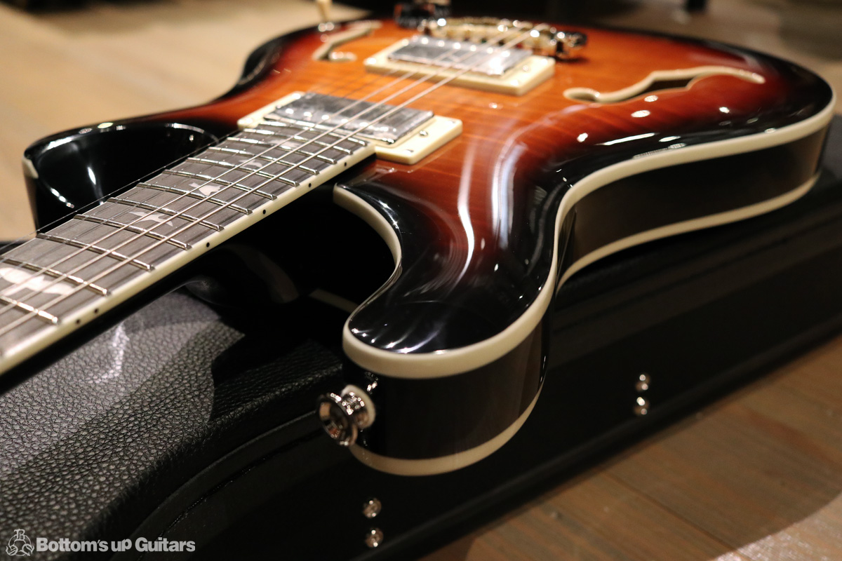 Paul Reed Smith SE Hollowbody II - Tri-Color Sunburst -