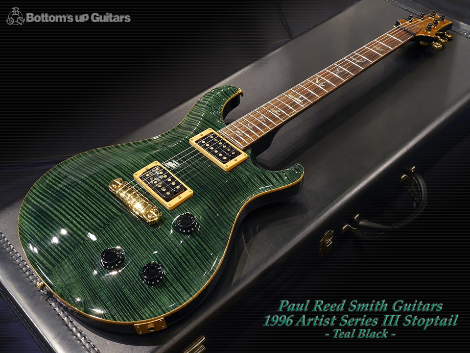 PRS Custom Shop 1996 Artist III Stoptail Teal Black Vintage Pre Private Stock PS プライベートストック