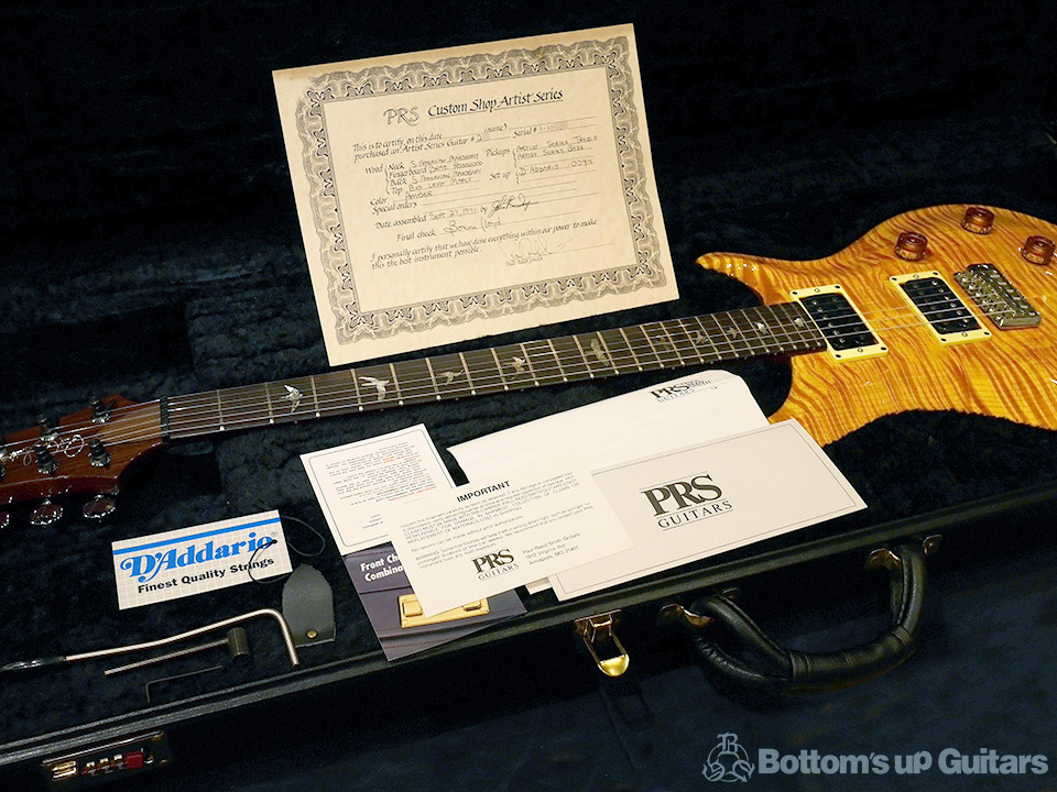 Paul Reed Smith PRS Guitars Custom Shop 1991 Artist1 BZF Amber Vintage Rare Pre Private Stock PS プライベートストック