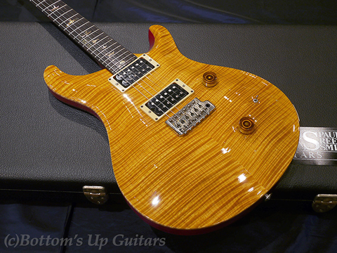 Paul Reed Smith 1988 Signature Flame Bird BZF Sweetswitch Vintage Yellow Rare