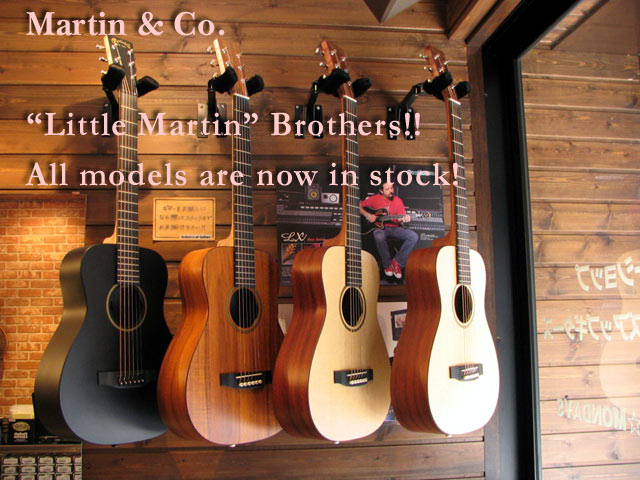 Martin & Co. Martin Guitar Little Martin LXM, LXB, LXK2, リトル