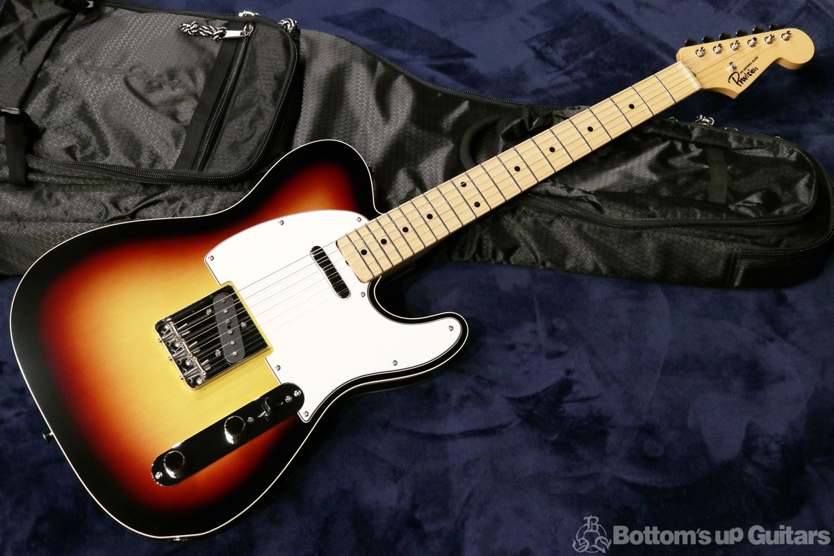 Provision Guitar B.U.G.15th Anniversary Shop Limited Strat Neck Telecaster with FLT プロビジョンギター オリジナルモデル オーダーメイド