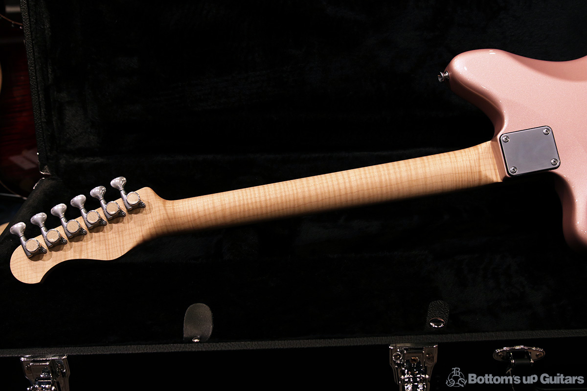 Provision Guitar JMTL #2 Alder - Rose Champagne - 【特注オリジナルモデル!! セミホロウ / fホール】 プロビジョンギター オリジナルモデル オーダーメイド