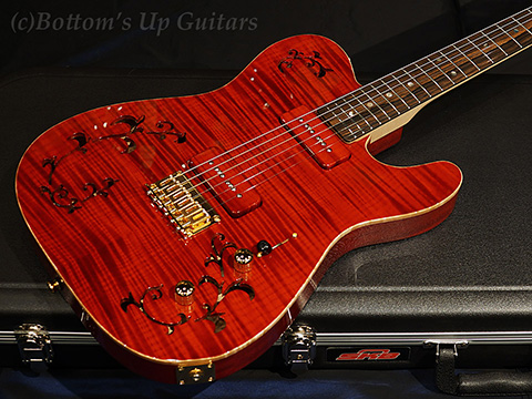 Provision Guitar Karakusa arabesque -See Through Red- 