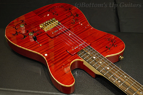 Provision Guitar Karakusa arabesque -See Through Red- 