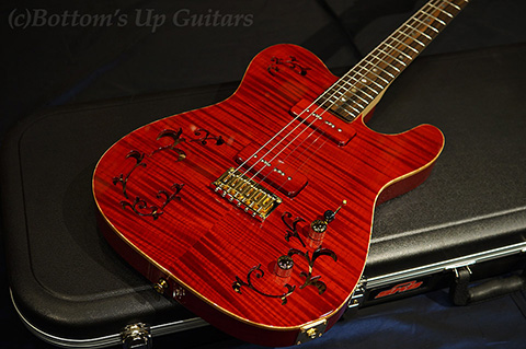 Provision Guitar Karakusa arabesque -See Through Red- 