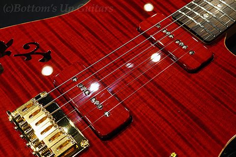 Provision Guitar Karakusa arabesque -See Through Red- 