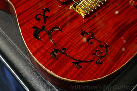 Provision Guitar Karakusa arabesque -See Through Red- 