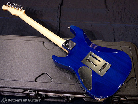 Provision Guitar PDST 5A Flame Maple Alder Trans Blue Burst Dinky Strato Hipshot Wilkinson