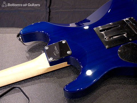 Provision Guitar PDST 5A Flame Maple Alder Trans Blue Burst Dinky Strato Hipshot Wilkinson