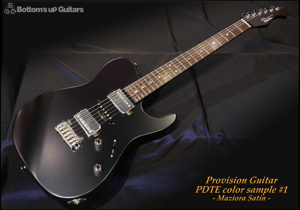 Provision Guitar PDTE Color Sample Maziora Satin マジョーラ Telecaster