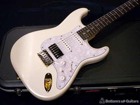 Provision Guitar PSST Hardtail SSH Alder Champagne White プロビジョンギター ホロウボディ オリジナルモデル オーダーメイド