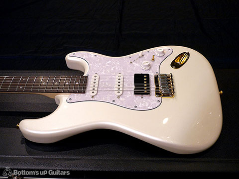 Provision Guitar PSST Hardtail SSH Alder Champagne White プロビジョンギター ホロウボディ オリジナルモデル オーダーメイド