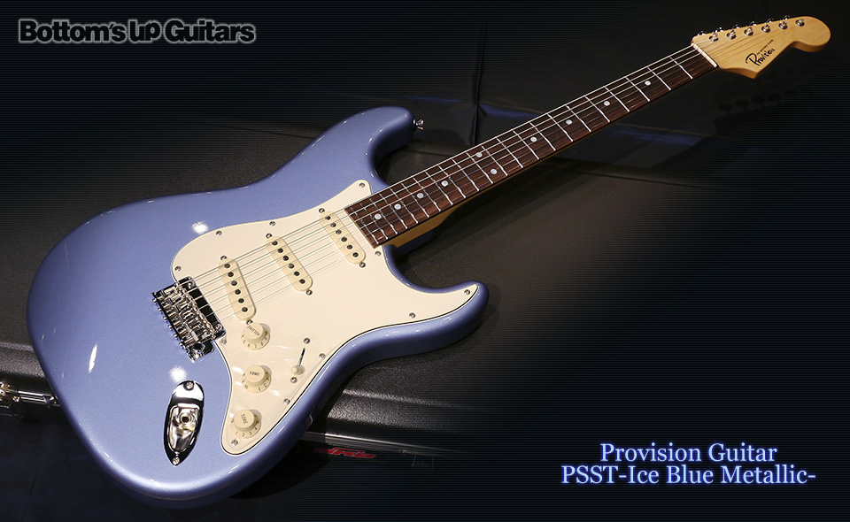 Provision Guitar PSST -Ice Blue Metallic- プロビジョンギター Hollow Stratocaster