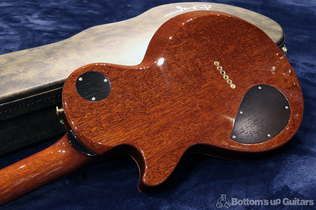 Bizen Works ビゼンワークス Grain グレイン  Grain Flat Top Burl Maple 【幻の2020楽器フェアモデル !】 特注モデル 日本製 ハンドメイド オリジナル