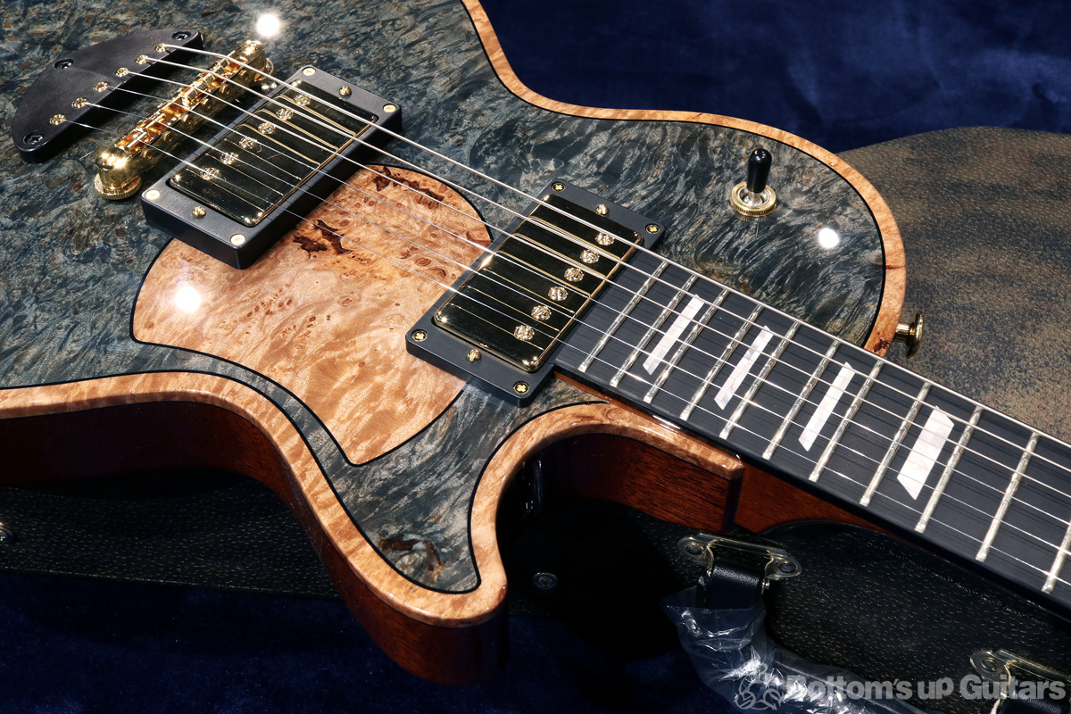 Bizen Works ビゼンワークス Grain グレイン  Grain Flat Top Burl Maple 【幻の2020楽器フェアモデル !】 特注モデル 日本製 ハンドメイド オリジナル