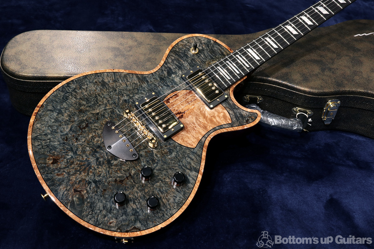 Bizen Works ビゼンワークス Grain グレイン  Grain Flat Top Burl Maple 【幻の2020楽器フェアモデル !】 特注モデル 日本製 ハンドメイド オリジナル