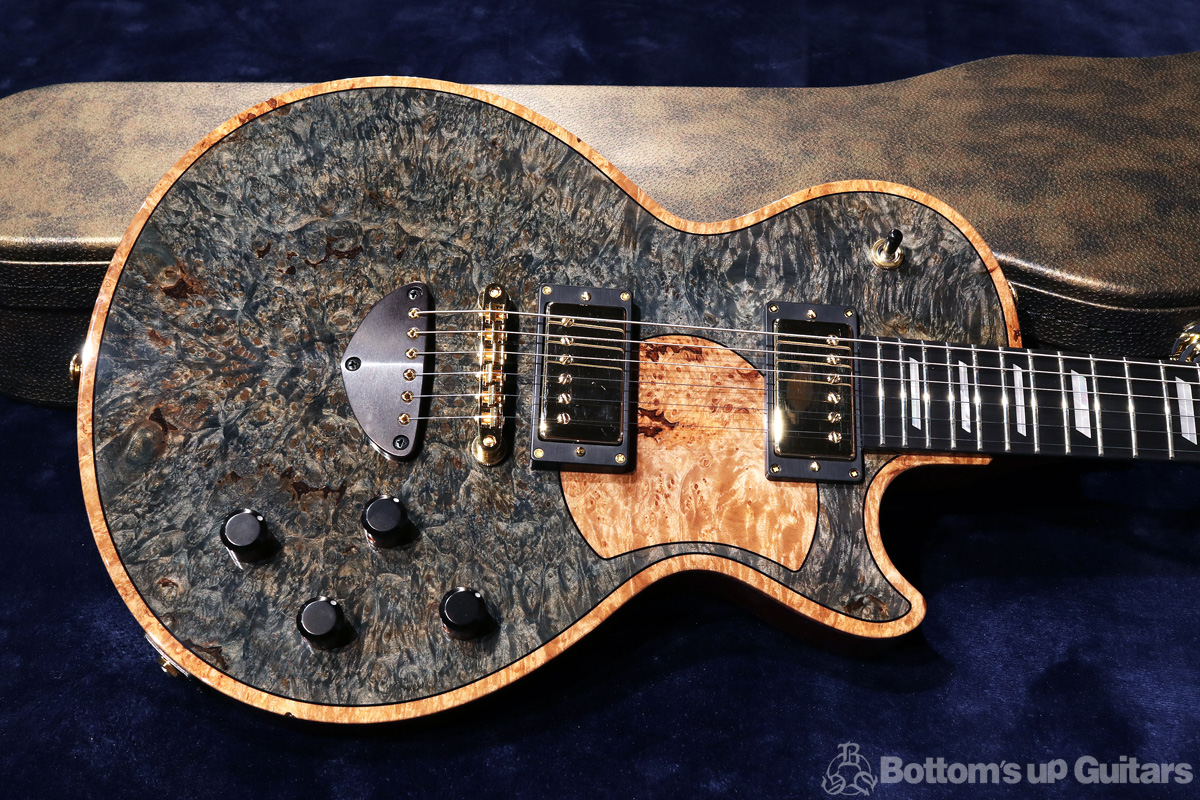 Bizen Works ビゼンワークス Grain グレイン  Grain Flat Top Burl Maple 【幻の2020楽器フェアモデル !】 特注モデル 日本製 ハンドメイド オリジナル