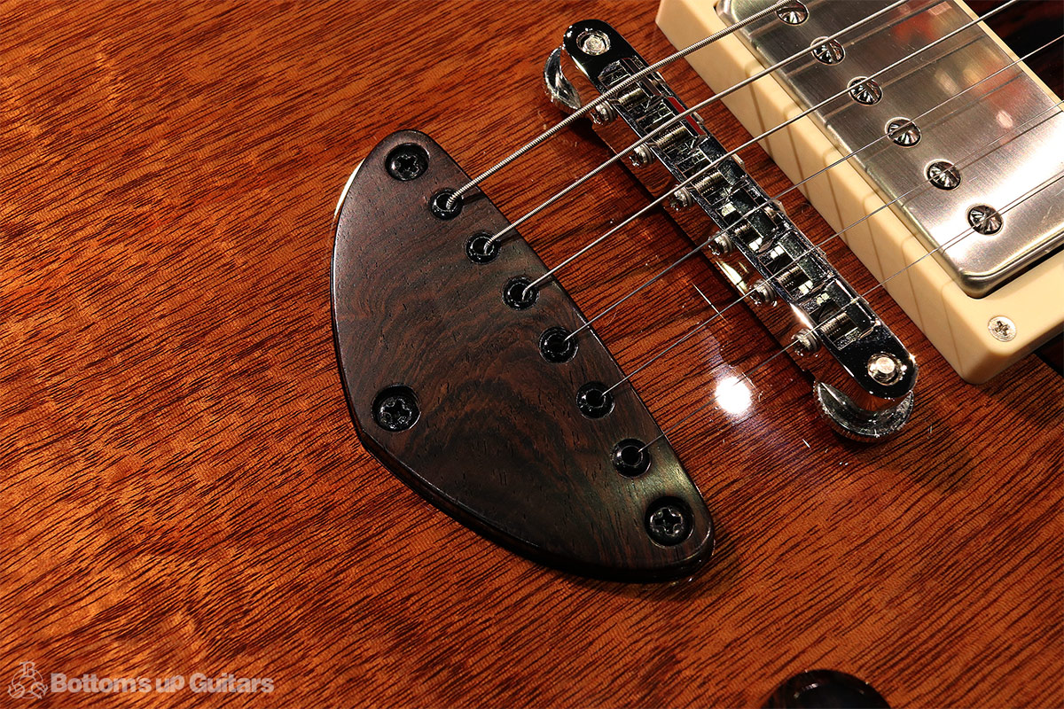 Bizen Works ビゼンワークス Grain グレイン  1P Hunduras Mahogany ホンジュラス・マホガニー Brazilian Rosewood ハカランダ コイルタップ 45mm厚 待望のNEW Ver.! 特注モデル 日本製 ハンドメイド オリジナル