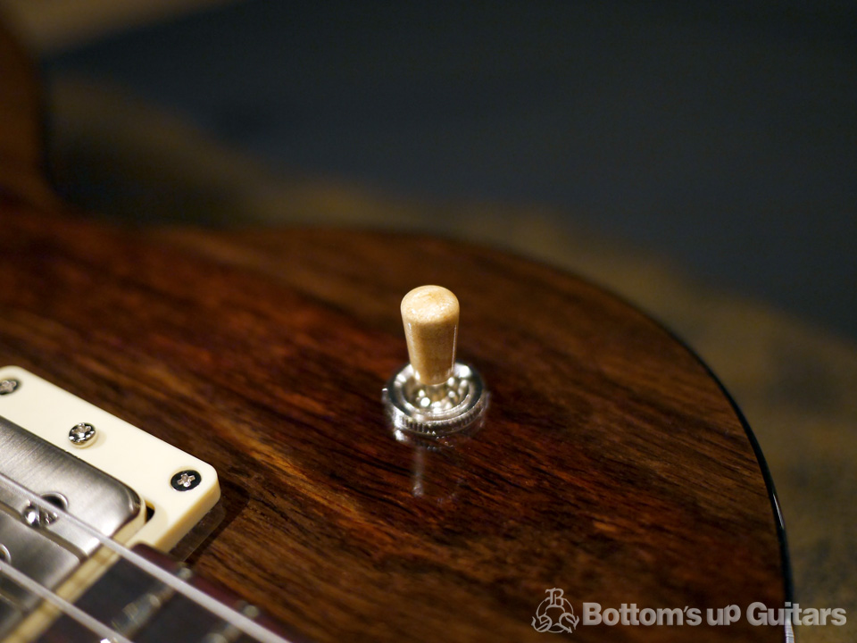 Bizen Works ビゼンワークス Grain グレイン Rosewood Top Cocobolo FB 45mm厚ボディ Wood Grain ファーストロット 特注モデル 日本製 ハンドメイド オリジナル