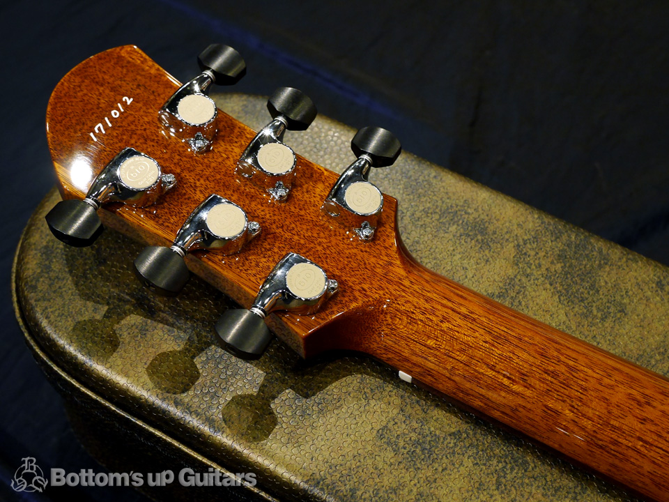 Bizen Works ビゼンワークス Grain グレインRosewood Top Cocobolo FB 45mm wood Grain ファーストロット 特注モデル 日本製 ハンドメイド オリジナル