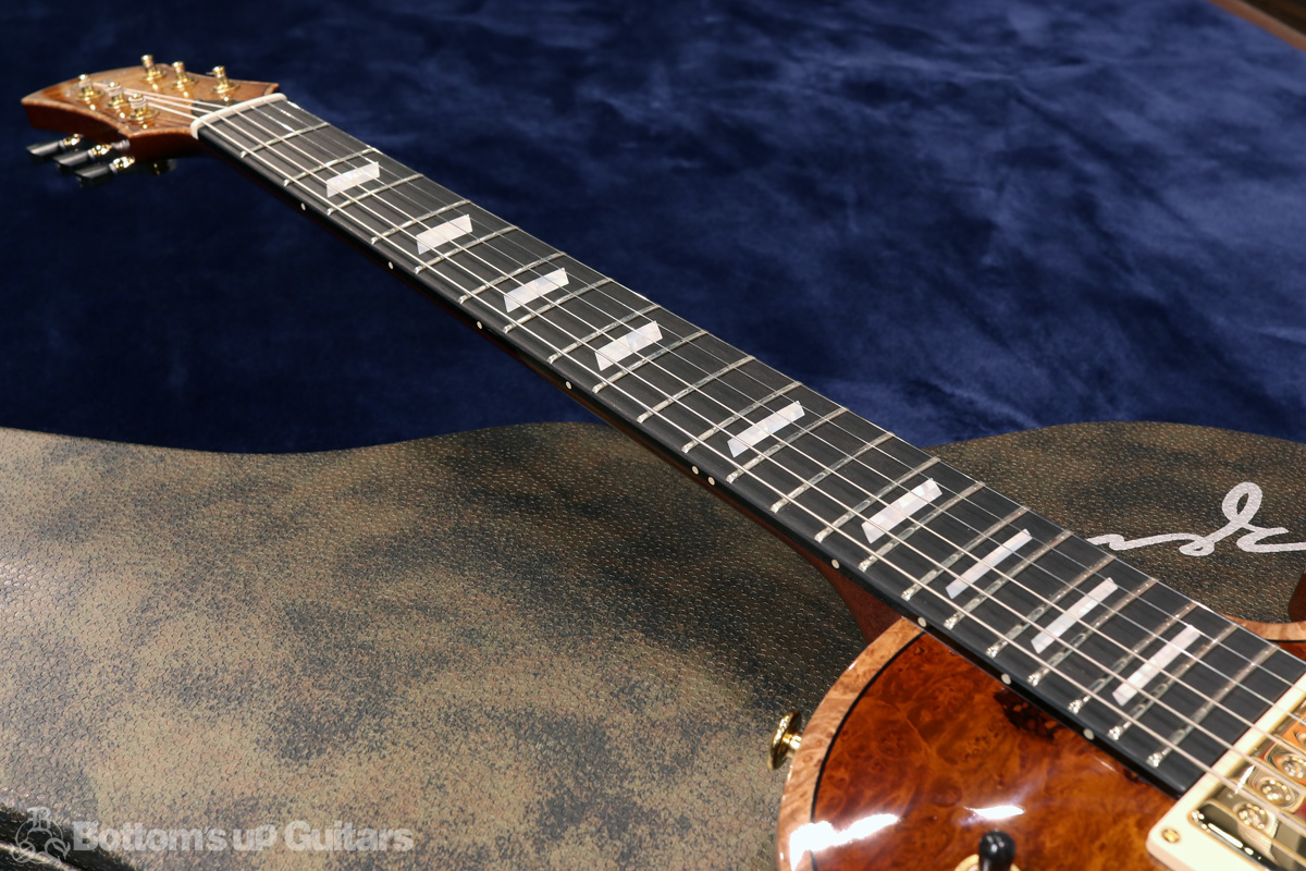 Bizen Works ビゼンワークス Grain グレイン  Arched Burl Maple Top 【幻の2020楽器フェアモデル !】 特注モデル 日本製 ハンドメイド オリジナル