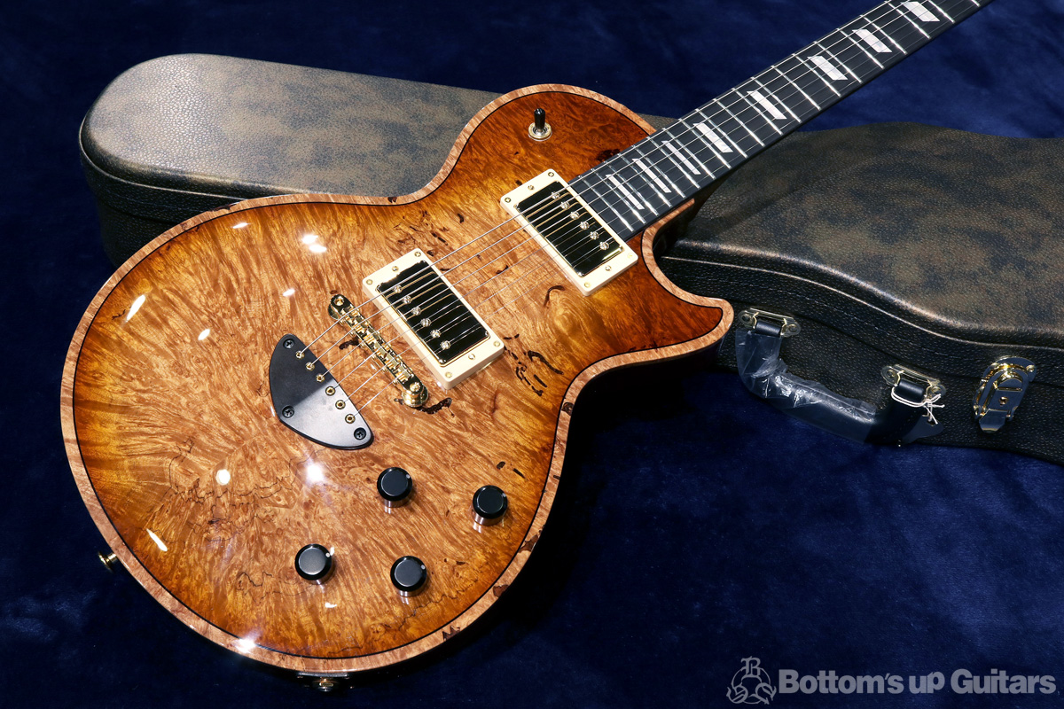 Bizen Works ビゼンワークス Grain グレイン  Arched Burl Maple Top 【幻の2020楽器フェアモデル !】 特注モデル 日本製 ハンドメイド オリジナル