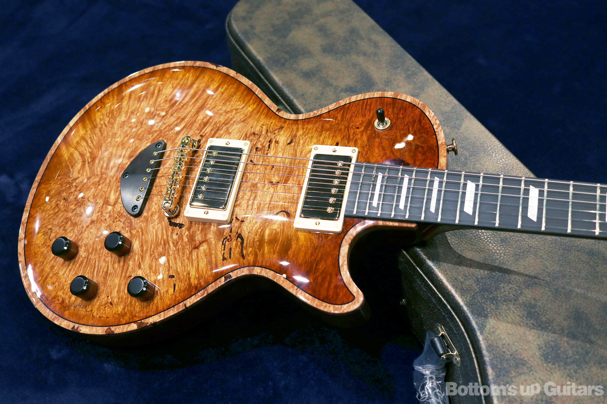 Bizen Works ビゼンワークス Grain グレイン  Arched Burl Maple Top 【幻の2020楽器フェアモデル !】 特注モデル 日本製 ハンドメイド オリジナル
