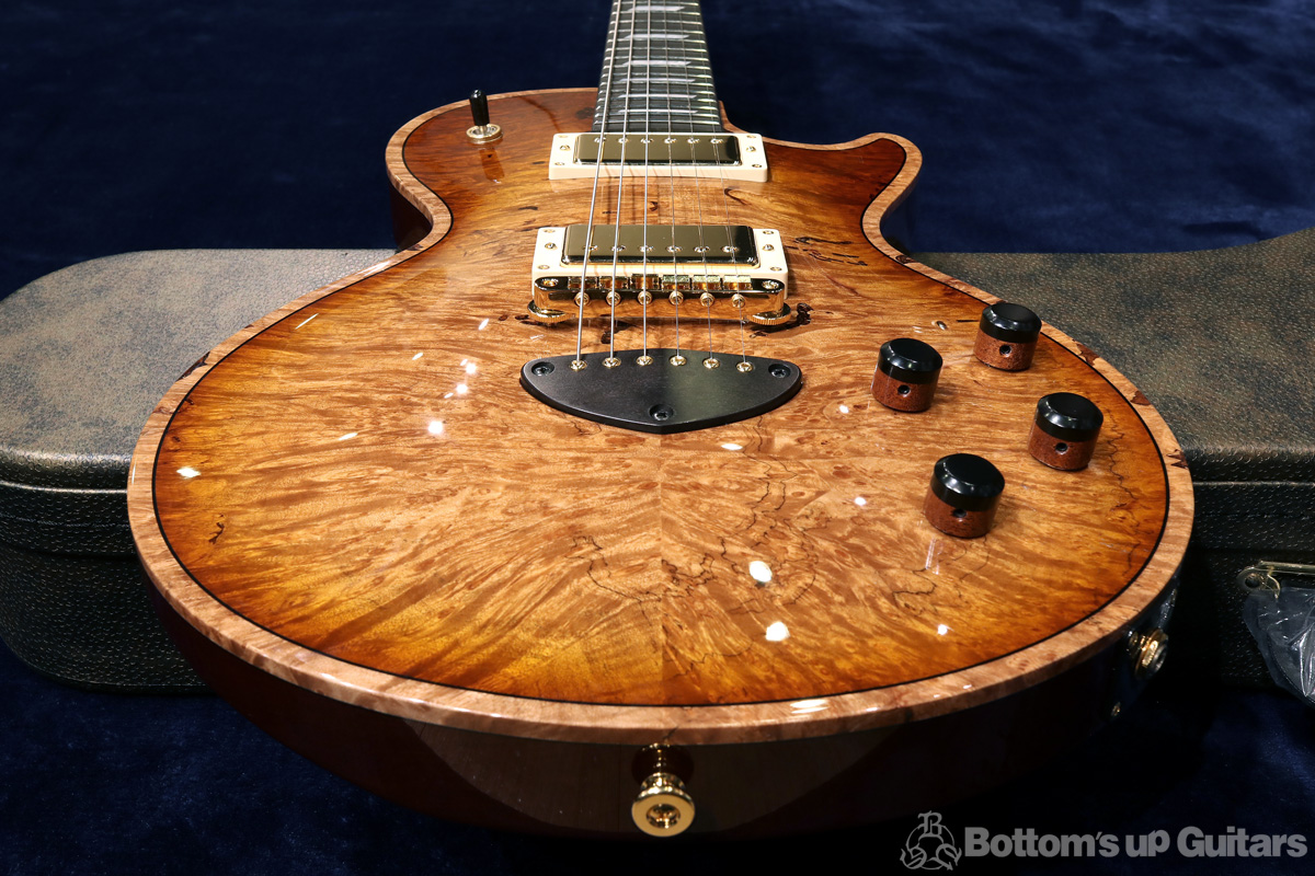 Bizen Works ビゼンワークス Grain グレイン  Arched Burl Maple Top 【幻の2020楽器フェアモデル !】 特注モデル 日本製 ハンドメイド オリジナル