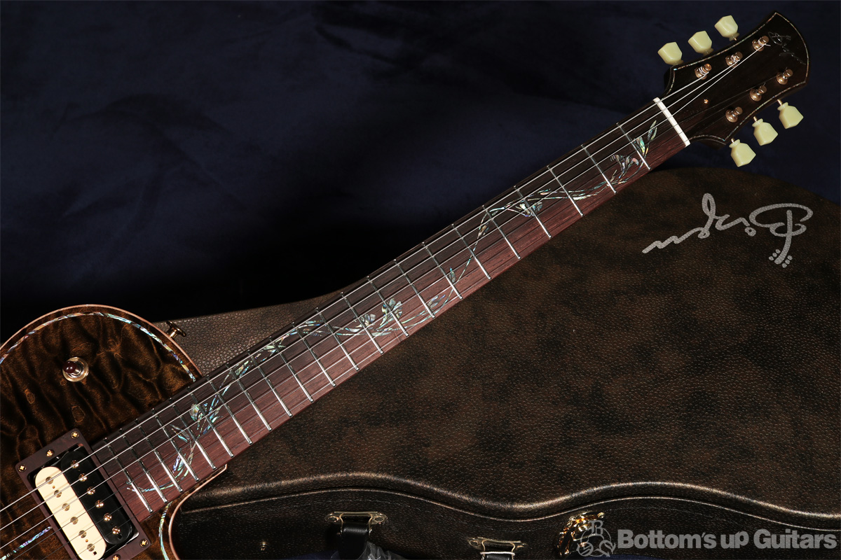 Bizen Works ビゼンワークス Grain グレイン Brazilian Rosewood Limited Flat Top 【ハカランダネック ＆ 指板 / プレミアムグレード材 / ツリー・オブ・ライフ インレイ !】 特注モデル 日本製 ハンドメイド オリジナル