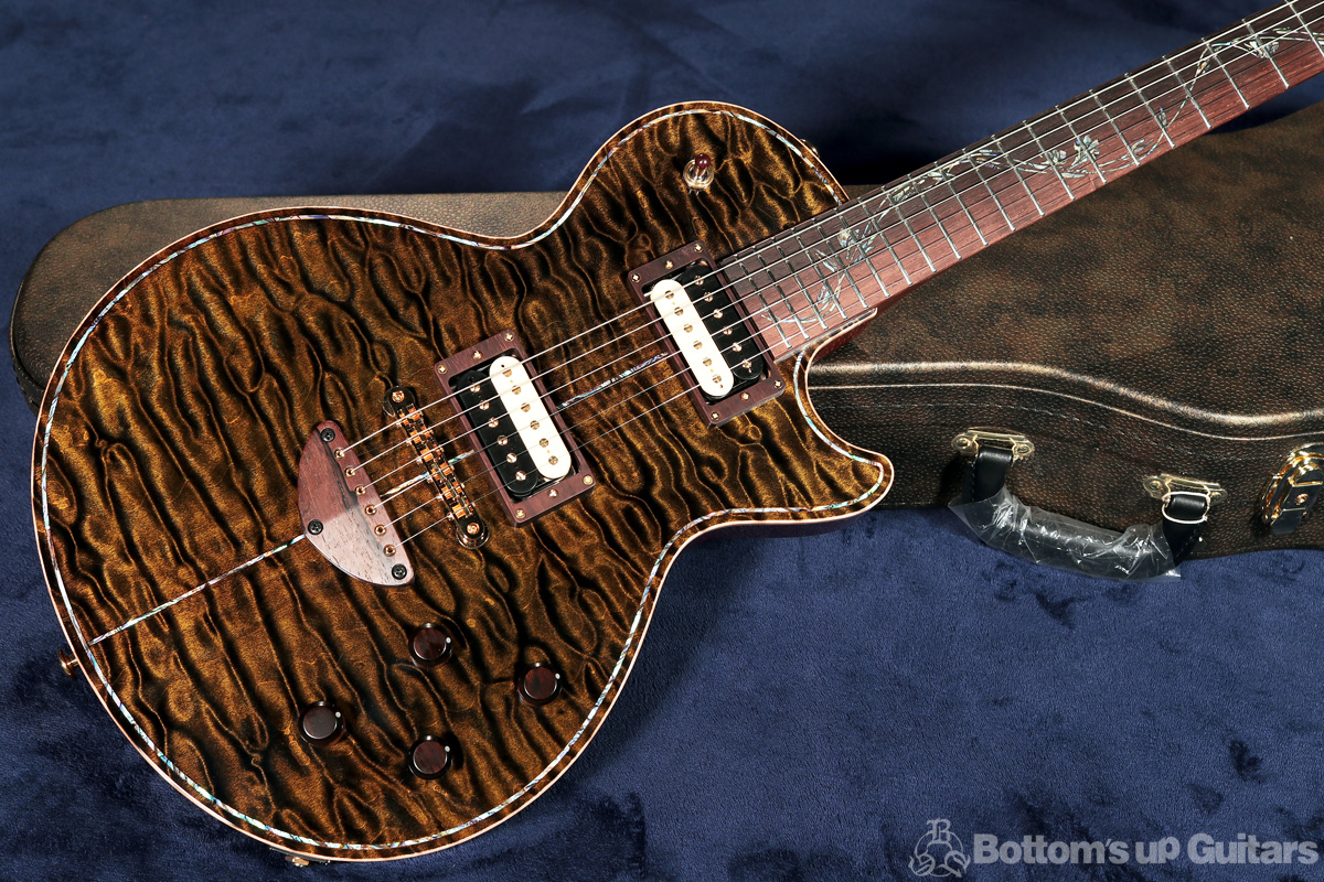 Bizen Works ビゼンワークス Grain グレイン Brazilian Rosewood Limited Flat Top 【ハカランダネック ＆ 指板 / プレミアムグレード材 / ツリー・オブ・ライフ インレイ !】 特注モデル 日本製 ハンドメイド オリジナル