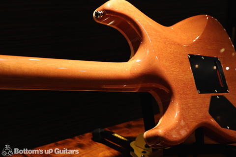 Combat Guitars オーダー ST WARM Custom 厳選 AAAAAキルトメイプル 特注の新色 Sea Breeze Gradation Maple Honduras Mahogany Neck Body