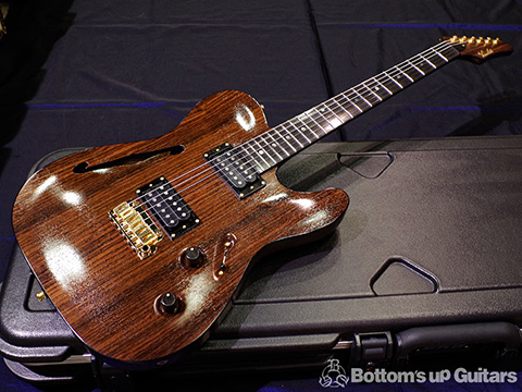 Combat Guitars 2014 Show Model All Rosewood Thru Neck TL Warm Allrose コンバットギターズ