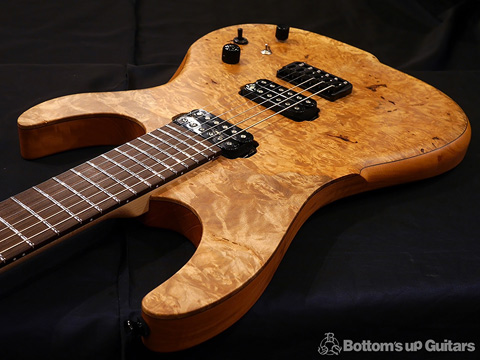 dragonfly SOTTILE 666 Burl Maple Figured Mahogany ドラゴンフライ ドラフラ