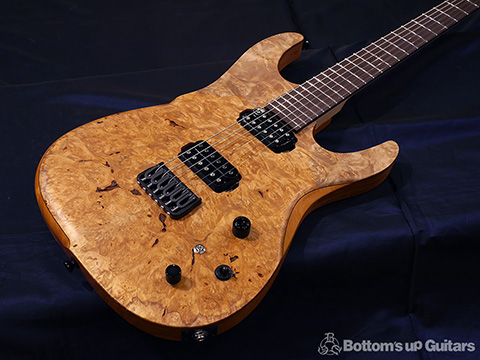 dragonfly SOTTILE 666 Burl Maple Figured Mahogany ドラゴンフライ ドラフラ