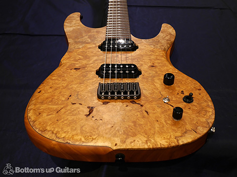 dragonfly SOTTILE 666 Burl Maple Figured Mahogany ドラゴンフライ ドラフラ