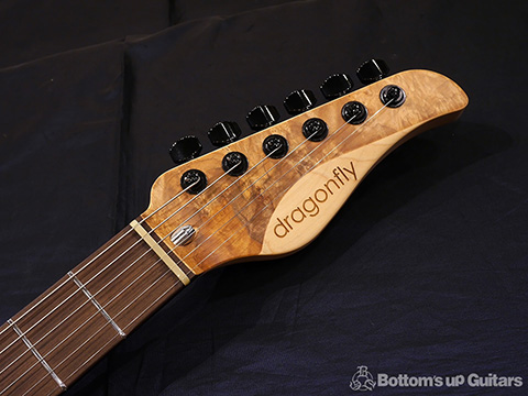 dragonfly SOTTILE 666 Burl Maple Figured Mahogany ドラゴンフライ ドラフラ