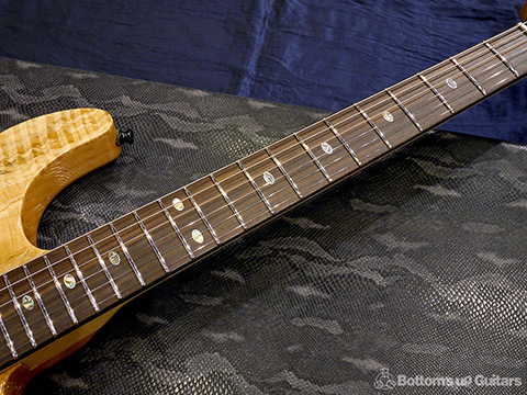 Freedom Custom Guitar Research （FCGR）HYDRA 22F 2Point non Pickguard Spalted Maple Top【Guitar Of the Month】 フリーダム 深野真 