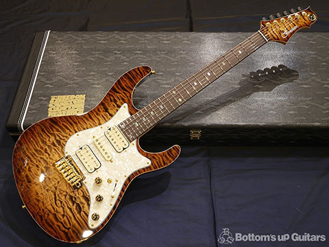 Freedom Custom Guitar Research FCGR HYDRA 24F hydra24 MK ミルクコーヒー フリーダム 日本製 ハンドメイド 国産 エレキギター 工房