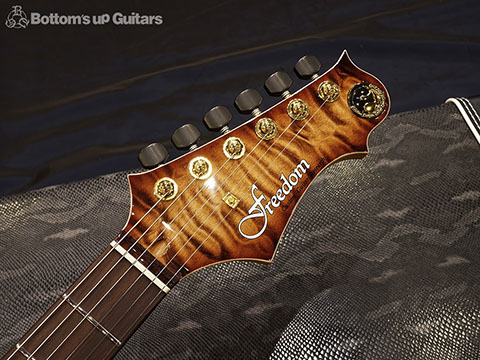 Freedom Custom Guitar Research FCGR HYDRA 24F hydra24 MK ミルクコーヒー フリーダム 日本製 ハンドメイド 国産 エレキギター 工房