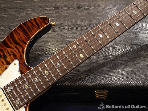 Freedom Custom Guitar Research FCGR HYDRA 24F hydra24 MK ミルクコーヒー フリーダム 日本製 ハンドメイド 国産 エレキギター 工房