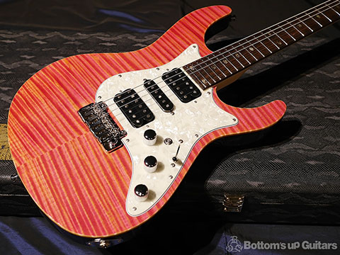 FREEDOM CUSTOM GUITAR RESEARCH(FCGR) HYDRA 24F Hydra24 2Point AAAAA Figured Top -SAKURA/桜-